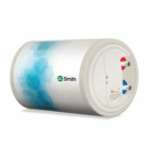 AO Smith Elegance H-015 Horizontal Water Heater Geyser (15 L, White)