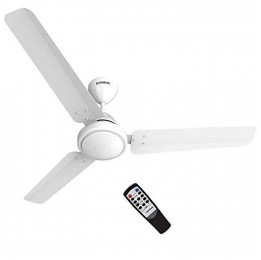 Atomberg Efficio 1200 mm BLDC Motor with Remote 5 Star Rated Ceiling Fan  (White, Pack of 1)