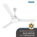 Atomberg Naveo 1200mm BLDC Motor Energy Saving Ceiling Fan Compatible with Regulator (White)