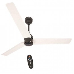 Atomberg Renesa 1200 mm BLDC Motor with Remote 3 Blade Ceiling Fan  (White and Black, Pack of 1)