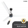 Atomberg Renesa 1200 mm BLDC Motor with Remote 3 Blade Ceiling Fan  (White and Black, Pack of 1)