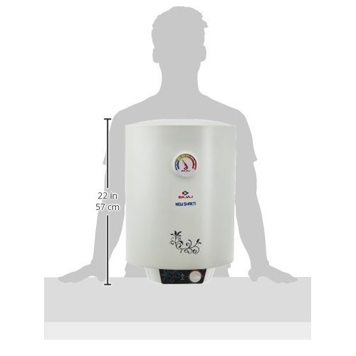 Buy Bajaj New Shakti GL 10-Litre Vertical Storage Water Heater (White)  Online at low price in India - Gauryog.in
