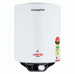 Crompton Arno Neo 25-Litres 5 Star Rated Storage Water Heater (Geyser) with Advanced 3 Level Safety (White)