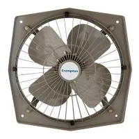 Crompton Trans Air Double Ball Bearing 225 MM Exhaust Fan (Matt Grey, 9-Inch)