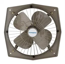 Crompton Trans Air Double Ball Bearing 300 MM Exhaust Fan (Matt Grey, 12-Inch)