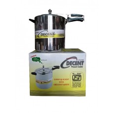 Decent Classic 10 litres Aluminium Pressure Cooker Inner Lid ISI Marked