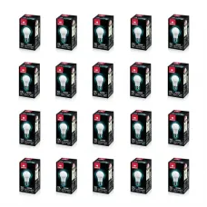 Havells 9W LED B22 Bulb Cool Day Light Upto 4KV Surge Protection (Pack of 20, 6500K)