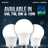 Havells 9W LED B22 Bulb Cool Day Light Upto 4KV Surge Protection (Pack of 20, 6500K)