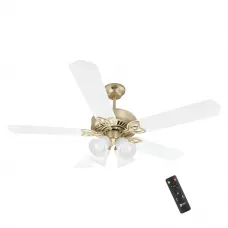 Orient Electric Subaris 1300mm Underlight Ceiling Fan with Remote (White Golden)