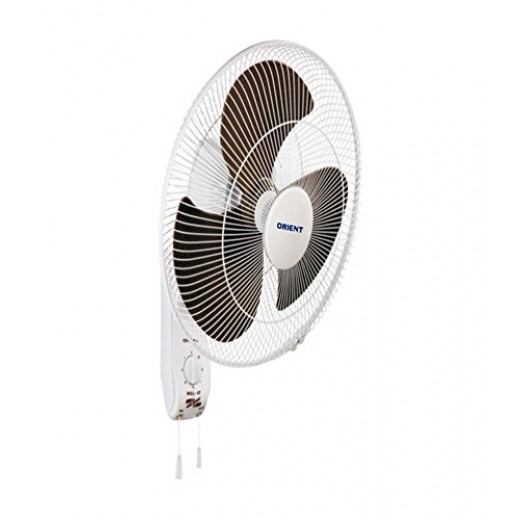 Orient Electric Wall-47 400 MM High Speed Wall Fan (White & Grey)