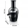 Philips HR 1855/70 Viva Collection 2-Litre Juicer (Black)