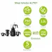 Philips HL7707/00 750W Mixer Grinder with 4 Jars (Black)