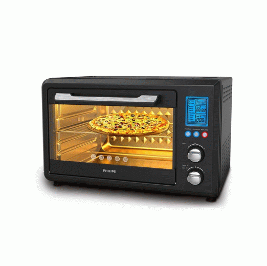 Philips HD6976/00 36-Litres Digital Oven Toaster Grill, 2000W, with Opti Temp Technology, Convection Mode, 7-level browning function