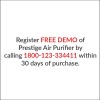 Prestige Air Purifier 1.0 (White/Red)