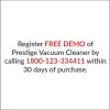 Prestige Typhoon 01 Vacuum Cleaner (Red)