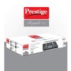 Prestige Royale Plus GT 04 Schott Glass Top 4 Burner Gas Stove (Manual, Black)
