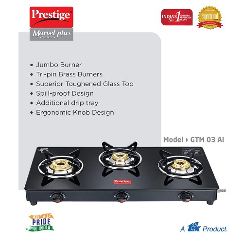 prestige marvel plus 3 burner price