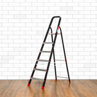 Prestige PCBL 6 Steps Cleanhome Aluminium Ladder, 6 Steps with 5 Years warranty