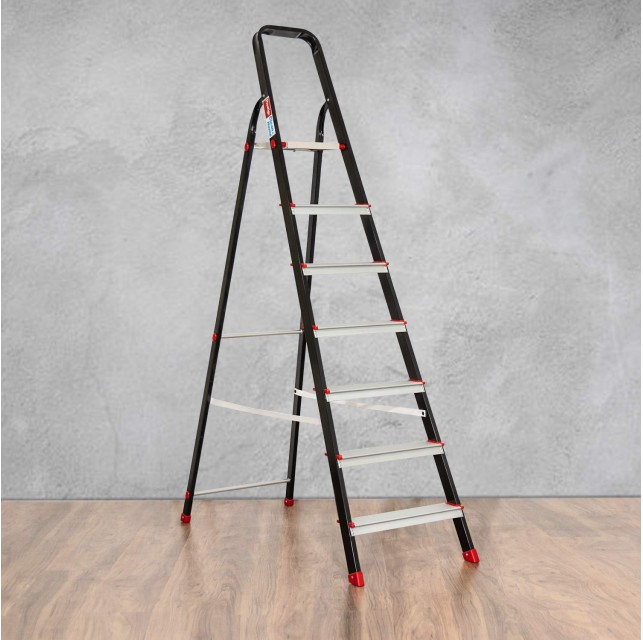 Prestige PCBL 7 Steps Cleanhome Aluminium Ladder, 7 Steps with 5 Years warranty
