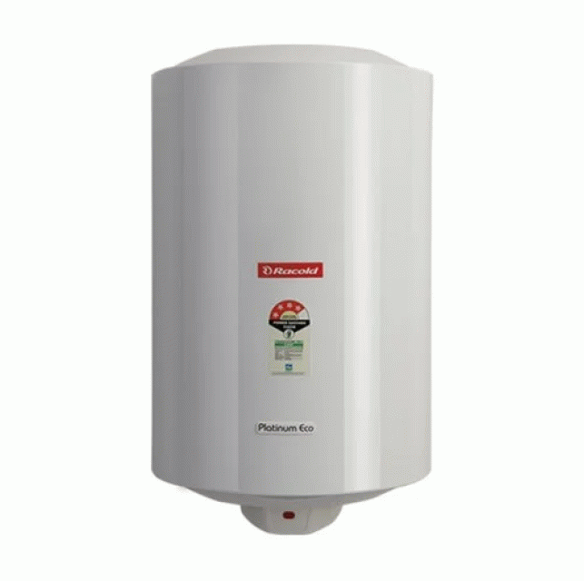 Racold Platinum Eco 50 Litres Vertical 4 Star Storage Water Heater Geyser (White)