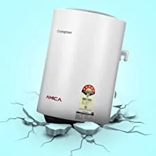 Crompton Amica 15-Litres 5 Star Rated Storage Water Heater Geyser (White)