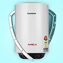 Crompton Amica 15-Litres 5 Star Rated Storage Water Heater Geyser (White)