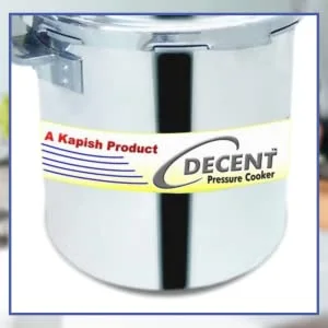 Decent Big Boy 60 litres Aluminium Pressure Cooker Outer Lid ISI Marked