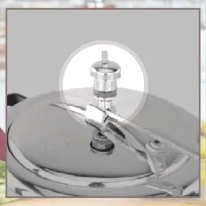 Decent Classic 15 litres Aluminium Pressure Cooker Inner Lid ISI Marked