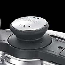 Prestige Clip-on Mini Induction Base Hard Anodised Aluminium Handi Pressure Cooker with Lid, 3 Litre
